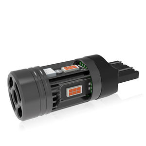 HUAJIAN LED <span class=keywords><strong>intermitente</strong></span> iluminación de freno función estroboscópica rojo 1156/1157/7443 LED lámpara de coche Auto bombilla luz de freno <span class=keywords><strong>con</strong></span> sistema de refrigeración del ventilador - Product Image 2