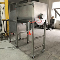 Mélangeur à ruban pour l'industrie alimentaire et chimique, pour le mélange uniforme de poudres et de granulés, mélangeur industriel, machine de mélange