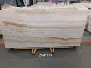 Grande dalle de marbre naturel Union Stone Marmara blanc poli, écologique, durable, moderne, imperméable, garantie 1 an, cuisine - Product Image 1