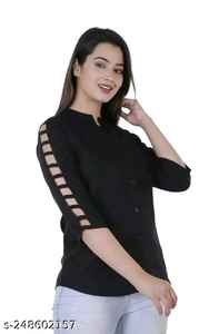 Nueva ropa de moda Camisa de mujer diseño elegante tendencia Mujer - Product Image 3