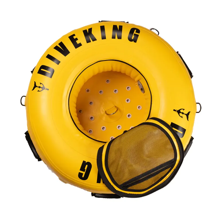 DIVEKING Round Free Diving Float tragbares Training Float Boje Tauch ausrüstung Zubehör