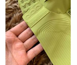 Sujetador deportivo de gelatina fina para dormir para mujer, ropa interior cómoda con patrón sólido, sin rastro, función antiflacidez, Copa pequeña sin cables para el pecho - Product Image 4