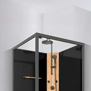 Cabina Doccia Personalizzabile in Colore e Dimensioni, Box Doccia Angolare Integrato per Chiropratica - Product Image 2