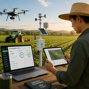 Desarrollo de Software Agrícola, Plataforma de Gestión Agrícola Inteligente Personalizada, Solución Móvil y en la Nube - Product Image 1