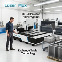 Die Blechbearbeitungs-CNC-Faserlaserschneidemaschine mit 1500W zum Verkauf