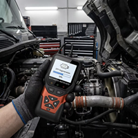 BROWN BR-103 Handheld 2-in-1 Gasoline & Diesel Engine Diagnostic Scanner - Professional DPF Regeneration Tool for Trucks & Cars