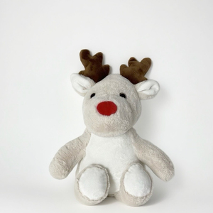 Tùy Chỉnh Sang Trọng Tuần Lộc Với Logo T-Shirt Nai Lộc Tự Làm Thăng Hoa Truyền Nhiệt Bụng Giáng Sinh Hươu Thú Nhồi Bông Đồ Chơi - Product Image 2