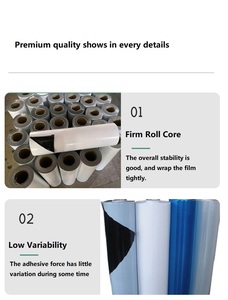 Film de protection PE Noir Blanc <span class=keywords><strong>pour</strong></span> Fenêtres Portes en acier inoxydable Panneau Isolation Thermique <span class=keywords><strong>Ruban</strong></span> Usine - Product Image 5