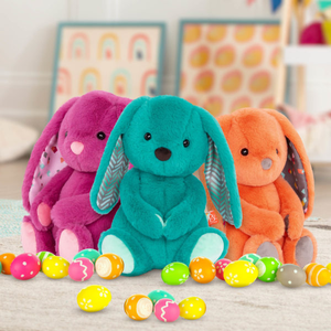 En gros, Peluche Lapin de Pâques à longues oreilles, mignon, 8 pouces, plusieurs tailles, pour machine à attraper - Product Image 1