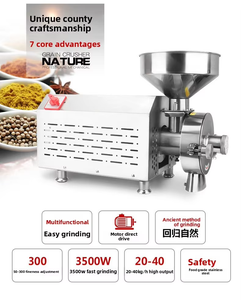 Macinino Elettrico per Cereali Integrali ad Uso Domestico con Cuscinetti e Motore per Lavorazione Alimenti ad Alta Capacità - Product Image 3