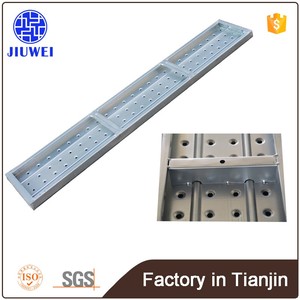 Gowe OEM pre-mạ kẽm/Sơn Q235 thép cường độ cao sàn kim loại tấm ván Thang giàn giáo các bộ phận cho ringlock giàn giáo - Product Image 3