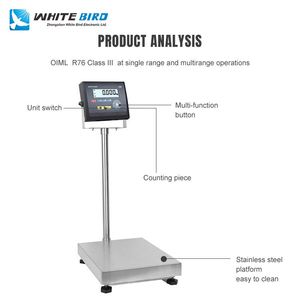 150Kg Nước Bằng Thép Không Gỉ Nền Tảng Băng Ghế Dự Bị Trọng Lượng Quy Mô - Product Image 3