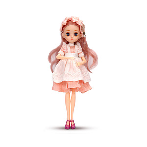 ตุ๊กตา BJD ขนาด 12 นิ้ว สำหรับเด็กผู้หญิง แบบข้อต่อ DIY หน้าตุ๊กตา 30 ซม. พร้อมชุดเดรส ของเล่นเด็กผู้หญิง ของขวัญสำหรับเด็กผู้หญิง - Product Image 3