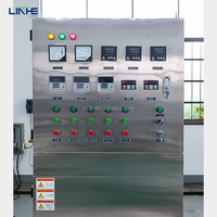 Distributeur sous vide à haute transparence Machine de fabrication de savon liquide en acier inoxydable de 300 litres Réservoir de mélange de shampooing avec agitateur