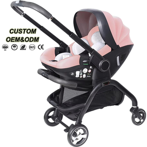 <span class=keywords><strong>Cochecito</strong></span> de Bebé <span class=keywords><strong>Bebelux</strong></span> Mompush, Plegable, con Asiento Ajustable en Ángulo para Recostarse, Dormir y Sentarse - Product Image 1