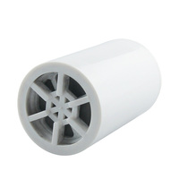 Filtre de robinet de douche purifier l'eau dure KDF supprimer les substances nocives bactéries pommeau de douche de salle de bain cartouche de charbon actif