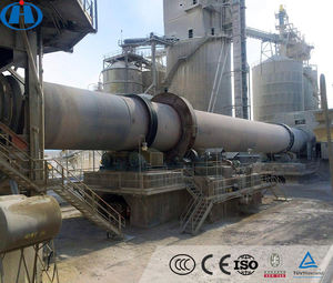 Yüksek Verimli HONGJI Marka Aktif Kireç Alçı Döner Fırın PLC Motorlu Şanzımanlı Rulmanlı Çimento Üretim Tesisi Uzun Ömürlü - Product Image 3