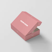 Boîte d'expédition en carton ondulé haut de gamme pliable, personnalisable avec impression et pelliculage mat, pour vente en gros, avec logo sur mesure