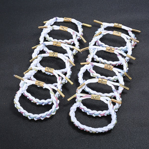 Offre Spéciale fait à la main tissé mode bracelets porte-bonheur garçon fille bracelets avec mots <span class=keywords><strong>chinois</strong></span> chaussures dentelle Bracelets <span class=keywords><strong>Horoscope</strong></span> bijoux - Product Image 3
