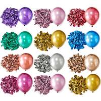 10 pouces 10 30 50 pièces ballon en Latex or argent noir rose Xmax ballon mariage joyeux anniversaire métallique Chrome ballon décoration