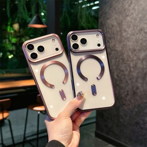 เคสโทรศัพท์กล้องขนาดใหญ่เคลือบอิเล็กโทรดสำหรับ Apple 17 PRO MAX เคสโทรศัพท์มือถือ - Product Image 1