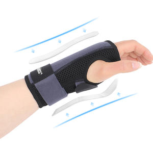 Aolikes pelindung pergelangan tangan olahraga, penyangga pergelangan tangan penghilang nyeri dapat disesuaikan 1671 dengan batang pendukung POM - Product Image 3