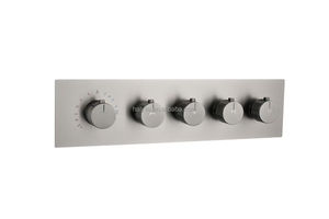 Латунный настенный смесительный клапан для скрытого душа, 4-ходовой выход с функцией управления потоками, пистолет для использования в ванной - Product Image 2