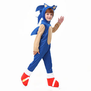 <span class=keywords><strong>Disfraz</strong></span> Infantil de <span class=keywords><strong>Sonic</strong></span> Azul, el Erizo, para Halloween 2026, Unisex, de Alto Rendimiento - Product Image 4