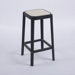 Sillas de Bar de ratán de ocio al por mayor taburete alto de plástico cómodo de nuevo diseño estilo moderno - Product Image 5