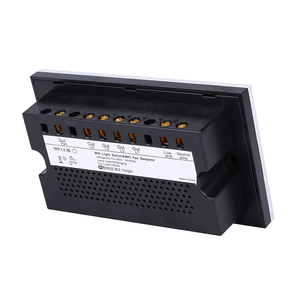 Tuya Wifi 4 Gang Combo Home Crystal Glass Panel APP RF Control de voz No requiere puerta de enlace Alexa Fan Touch <span class=keywords><strong>Switch</strong></span> <span class=keywords><strong>Smart</strong></span> - Product Image 6