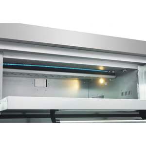 Oven Dek Gas Komersial Satu Tingkat 2 Loyang untuk Peralatan Mesin Roti Toko Roti - Product Image 6