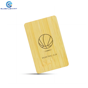 Carte RFID NFC en bois de bambou étanche pour le <span class=keywords><strong>contrôle</strong></span> d'accès aux cartes de visite de médias sociaux - Product Image 5