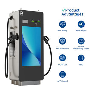 BENY pantalla de publicidad DC EV cargador 60KW 90KW 120KW CCS1 CCS2 Chademo GB/<span class=keywords><strong>T</strong></span> EV DC pila de carga vehículo eléctrico cargador de coche - Product Image 4