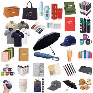 Ensemble cadeau promotionnel personnalisé avec logo : T-shirt, parapluie, bouteille d'eau, sac, chapeau – Cadeaux d'entreprise en gros pour événements d'équipe et branding - Product Image 3