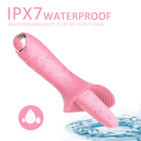 Grenzüberschreitender Bestseller: G-Punkt-Zungen-Vibrator mit Nippelsaug- und Leckfunktion, Masturbationsstab, Sexspielzeug für Frauen