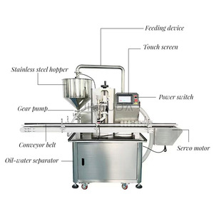 เครื่องบรรจุซอสมะเขือเทศ <span class=keywords><strong>มะละกอ</strong></span> น้ำบริสุทธิ์ น้ำมัน อาหาร ลงในกระป๋องอะลูมิเนียม ขวดแก้ว ขวดพลาสติก บรรจุภัณฑ์กระดาษ พลาสติก พร้อมมอเตอร์ - Product Image 3