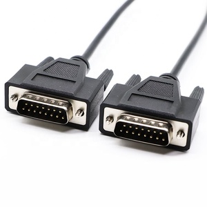 Chất lượng cao db15pin Nam đến 15pin Nam VGA Cáp cho máy tính/màn hình cáp - Product Image 1