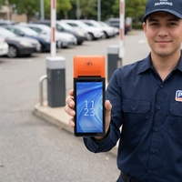 Экономичный портативный POS-терминал GOODCOM на Android 14 с NFC, Bluetooth, USB-термопринтером, OEM/ODM, 3 ГБ ОЗУ, 32 ГБ SSD
