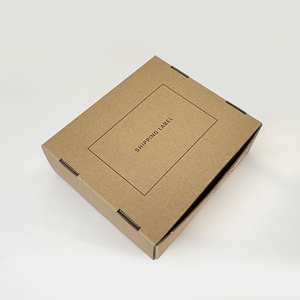 Boîte d'expédition en <span class=keywords><strong>carton</strong></span> kraft recyclable avec logo personnalisé en relief, imprimée avec du papier artistique, emballage en <span class=keywords><strong>carton</strong></span> ondulé pour l'envoi postal et l'expédition - Product Image 6