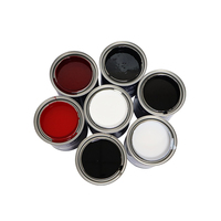 Peinture acrylique liquide 2K SHHCC de haute qualité blanc pur, noir bleuté brillant pour carrosserie automobile, application au pistolet