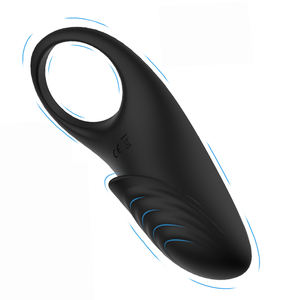 Mainan Seks Vibrator Elektrik Cincin Penis Penis Elektrik Dapat Diisi Ulang Daya Magnetis untuk Wanita - Product Image 4