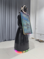 Robot Photo IA Populaire 2026 : Cabine Photo Mobile Robotisée Sans Fil à Rotation Automatique pour Mariages