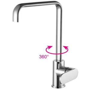Robinet de lavabo pour légumes, origine Chine, en laiton avec traitement de surface chromé, rotation à 360 degrés - Product Image 3