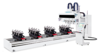 Centre d'usinage à portique cinq axes pour le travail du bois JUNRAN JR-3013-A - CNC haute précision, robuste et sur mesure