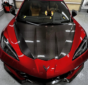 Cofano Anteriore in Fibra di Carbonio Stile OE per Corvette C8 Z07 Stingray Z06 <span class=keywords><strong>Eray</strong></span> 2019-24 - Product Image 2
