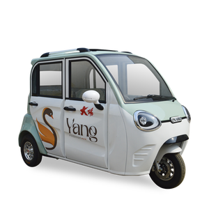 Tricycle électrique fermé <span class=keywords><strong>sans</strong></span> <span class=keywords><strong>permis</strong></span> de conduire, <span class=keywords><strong>scooter</strong></span> électrique à cabine fermée, mobilité électrique pour adultes - Product Image 1