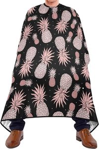 Tablier <span class=keywords><strong>de</strong></span> barbier personnalisé Beckon pour la coupe <span class=keywords><strong>de</strong></span> cheveux et le coiffage <span class=keywords><strong>de</strong></span> la barbe, imperméable, antistatique, en nylon écologique, pour usage professionnel en salon (adultes) - Product Image 5