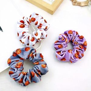 Coleteros Elásticos de Satén con Estampado de Bolas Blancas y Negras de 10 cm, Bandas Deportivas para Mujeres y Niñas, Sujetadores de Cola de Caballo - Product Image 1