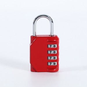 Combination Pad <b>Lock</b> Zinc Alloy 4 Digit Rectangular Mechanical For Backpack <b>Suitcase</b> Luggage Locker Door Cabinet Toolbox - Product Image 3