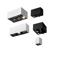 Spots LED Modernes Minimalistes à Angle Réglable pour Plafond, CRI 95, Dimmables, pour Salon et Éclairage Encastré Domestique